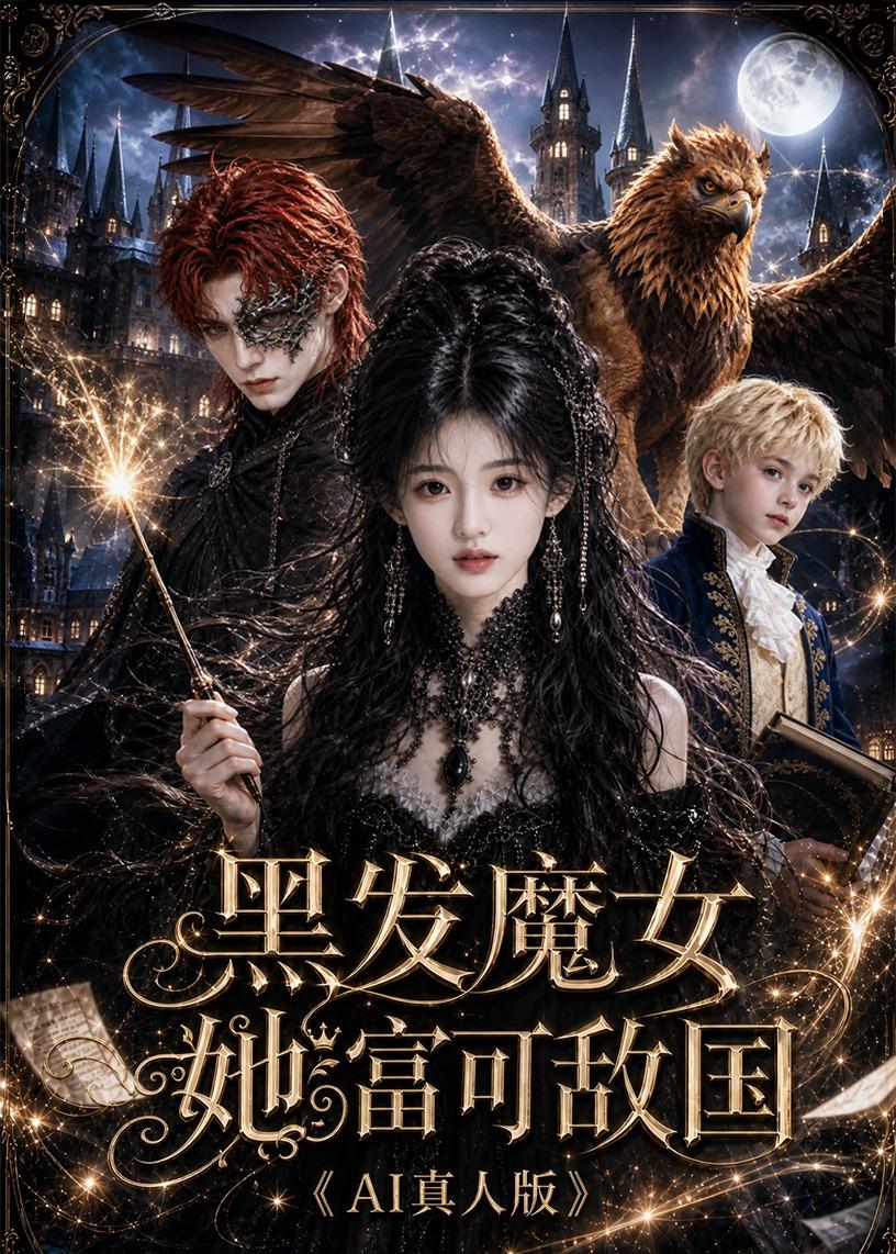 黑发魔女她富可敌国AI真人版